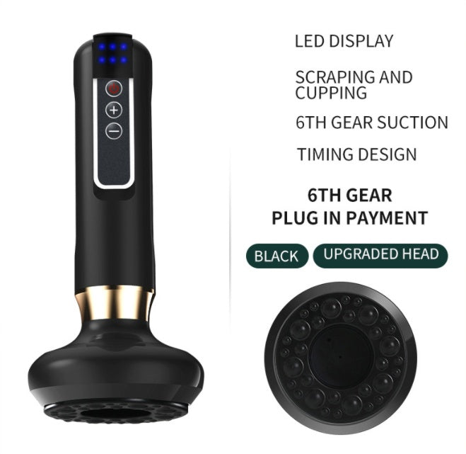 Electric Vacuum Cupping Massager For Body Anti-Cellulite Suction Cup Gua Sha Massage Body Cups Gua sha Fat Burning Slimming Jars Electric Vacuum Cupping Massager For Body Anti-Cellulite Suction Cup Gua Sha Massage Body Cups Gua sha Fat Burning Slimming Jars
